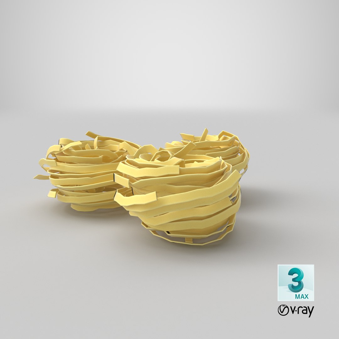 3D model dried raw pasta nest https://p.turbosquid.com/ts-thumb/WZ/9wTIIo/rlcN7ToR/stemcell_max_vray_render/png/1568361421/1920x1080/fit_q87/72f8c517cb4ec1b3086fb9c0c70a9a9498f691d9/stemcell_max_vray_render.jpg