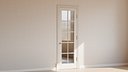 Classic door wood white