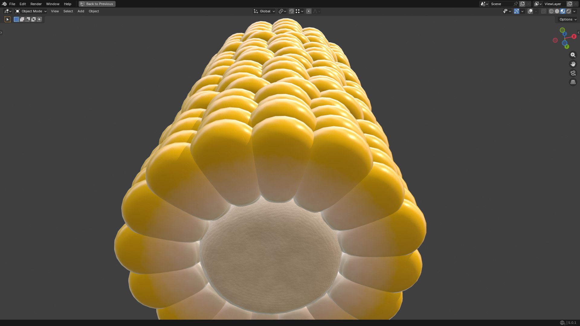 Corn Cob Piece Sliced Yellow Maize PBR model https://p.turbosquid.com/ts-thumb/WZ/J1RV4l/3z/screenshot20260117214958/png/1768665258/1920x1080/fit_q87/91a4ab473711ef7391a14d625488b3685141cfcb/screenshot20260117214958.jpg