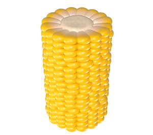 Corn Cob Piece Sliced Yellow Maize PBR
