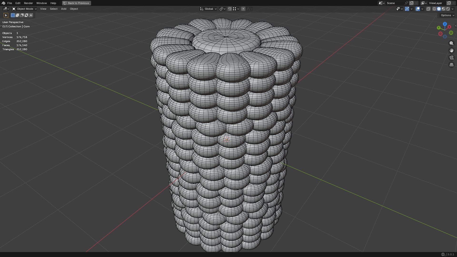 Corn Cob Piece Sliced Yellow Maize PBR model https://p.turbosquid.com/ts-thumb/WZ/J1RV4l/l1/screenshot20260117215120/png/1768665279/1920x1080/fit_q87/bc55a69630a65591a287c9a3f8f4dd7e26dde1f9/screenshot20260117215120.jpg