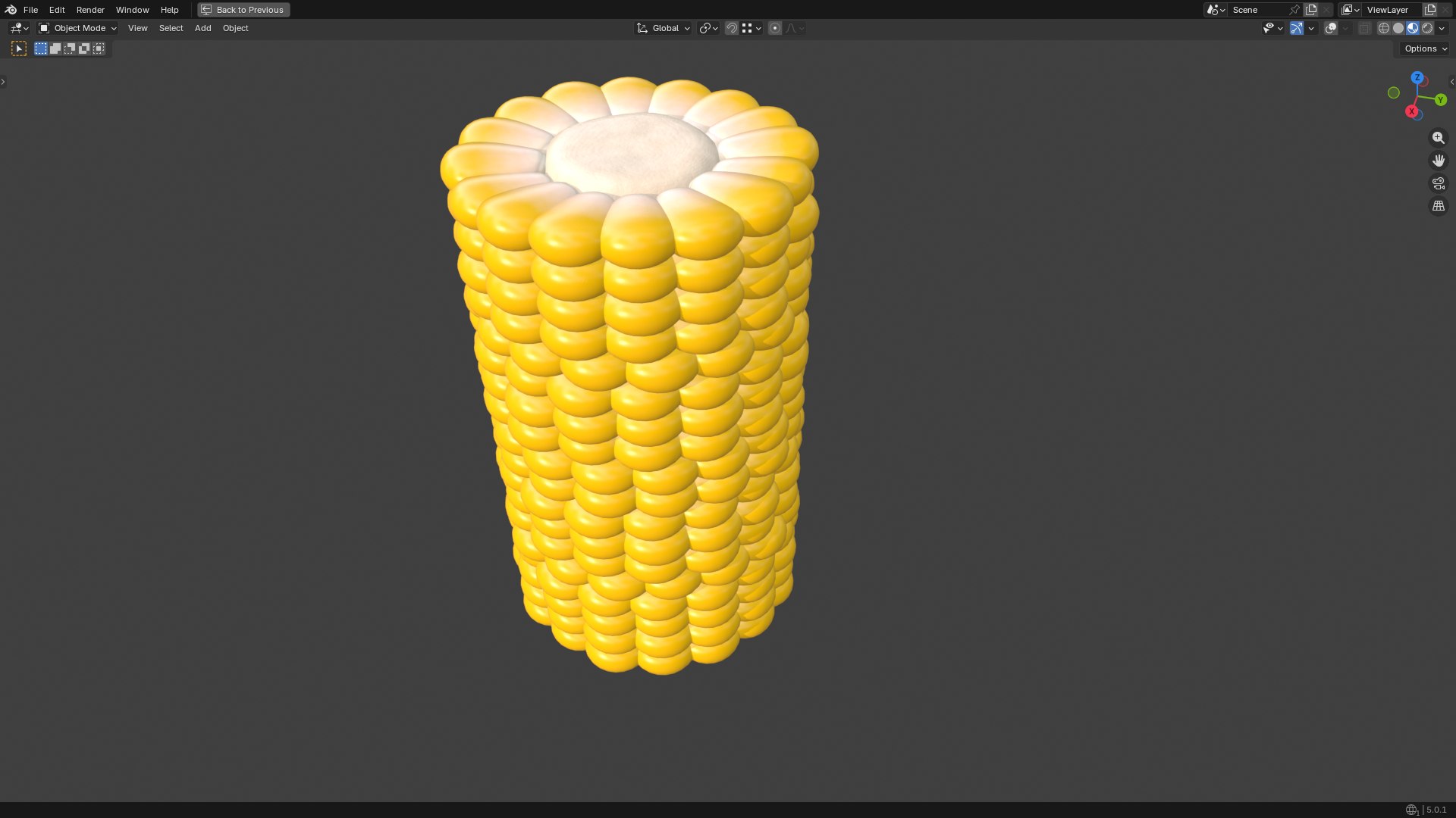 Corn Cob Piece Sliced Yellow Maize PBR model https://p.turbosquid.com/ts-thumb/WZ/J1RV4l/nF/screenshot20260117214946/png/1768665261/1920x1080/fit_q87/a4358ea6dae569f6e0fc42e6fee8986af3846c61/screenshot20260117214946.jpg