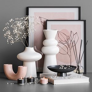 Decorative set 36 3D model