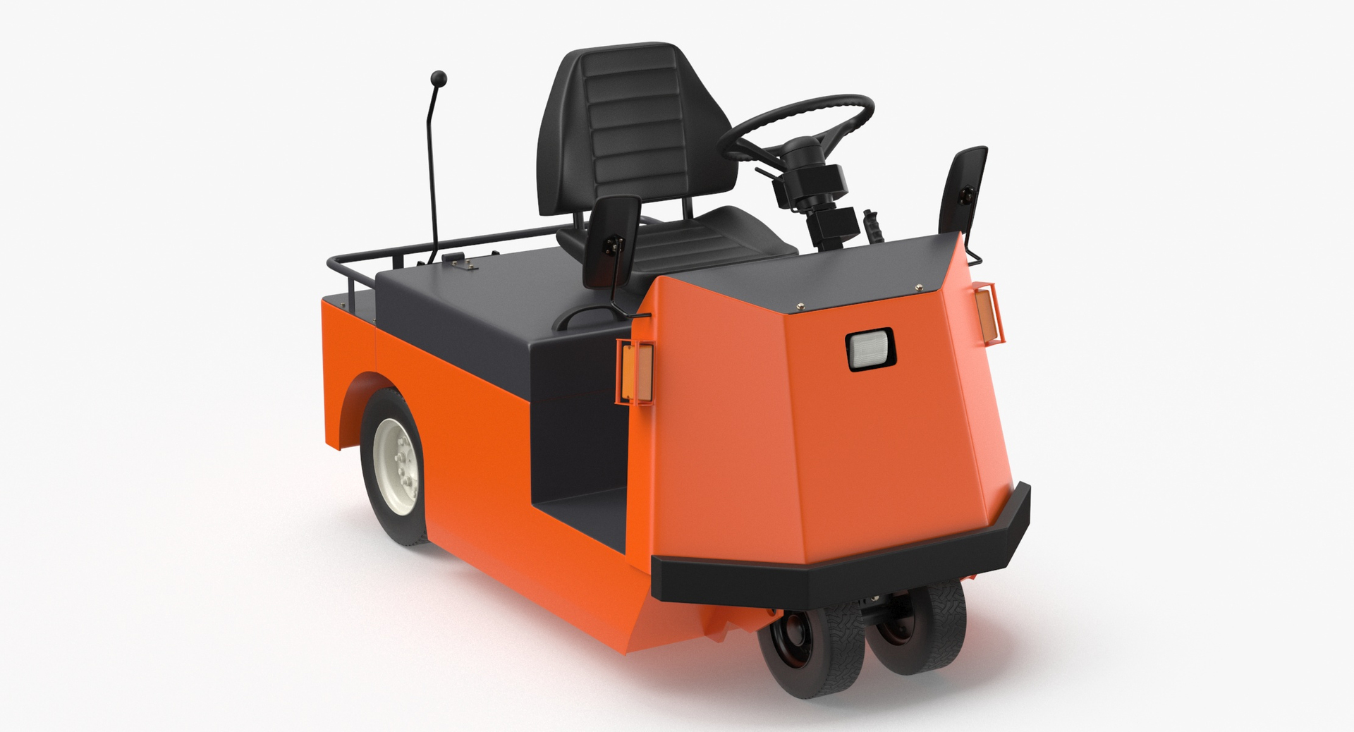 3D Model Tow Tractor Clean And Dirty - TurboSquid 1880064