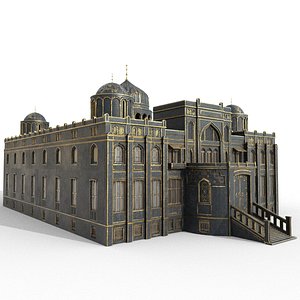 islamic old building 3D