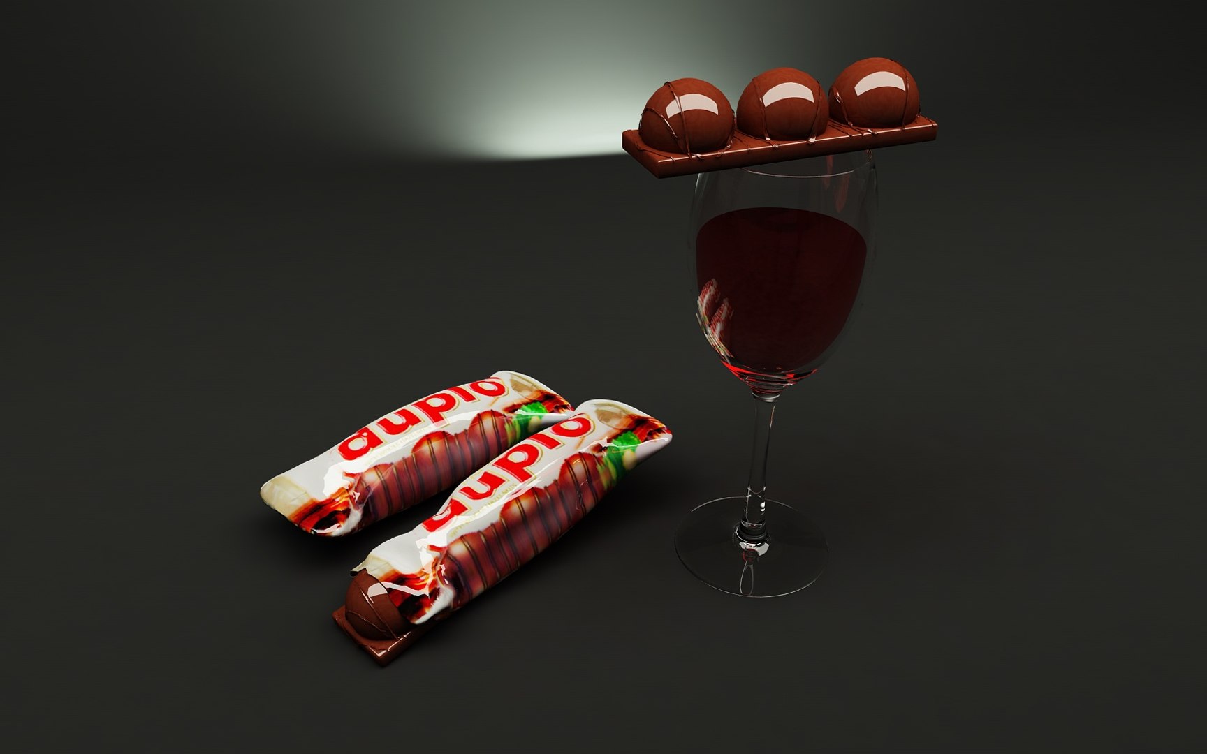 3d Model Choco