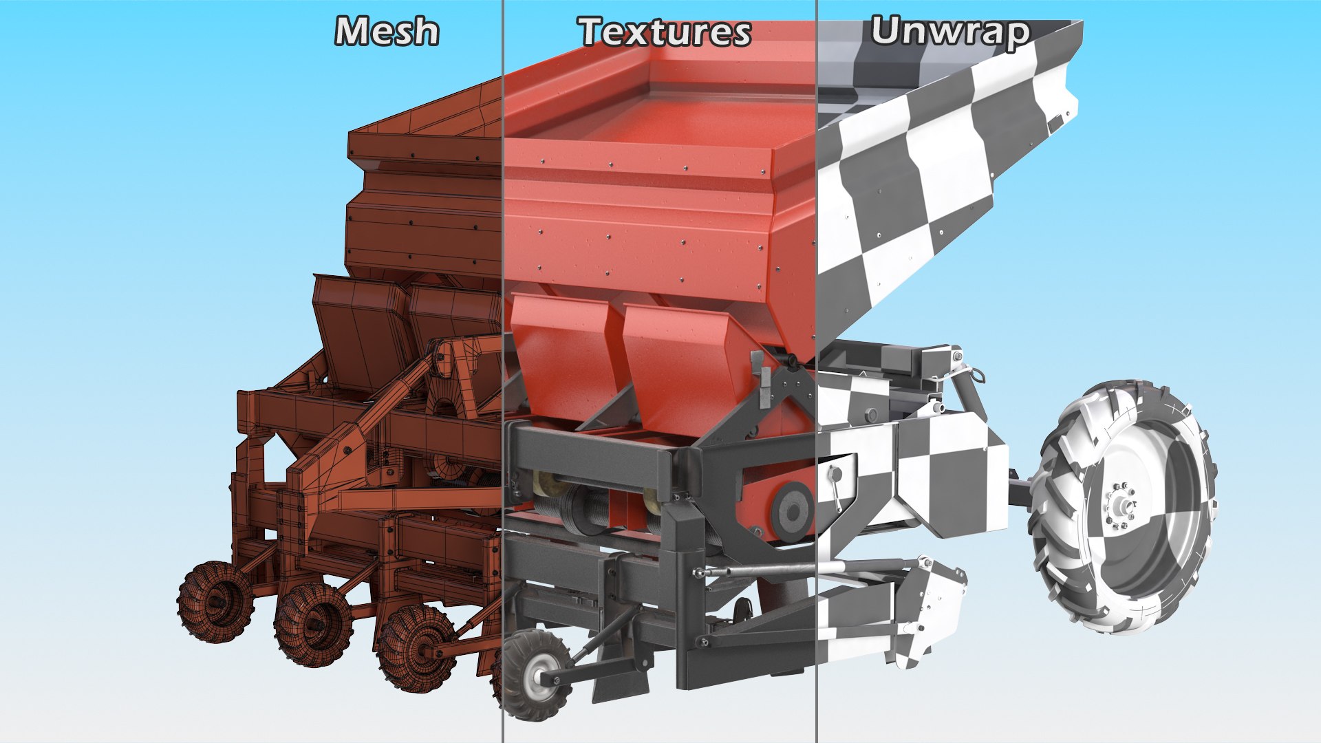 3D Potato Planter Red Used https://p.turbosquid.com/ts-thumb/WZ/Tazd8j/DZ/potatoplanterredusedc4dmodel018/jpg/1631738130/1920x1080/fit_q87/ae53c41418e163cd4c55a4d5103fce35d17095dc/potatoplanterredusedc4dmodel018.jpg
