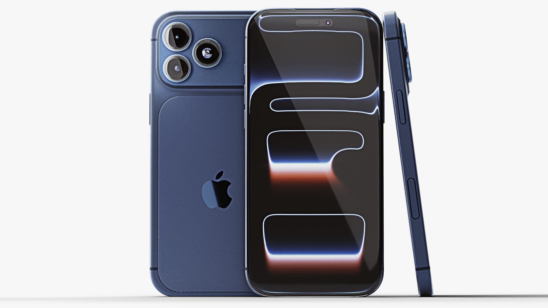 IPhone 17 Pro Max Deep Blue 3D - TurboSquid 2467983
