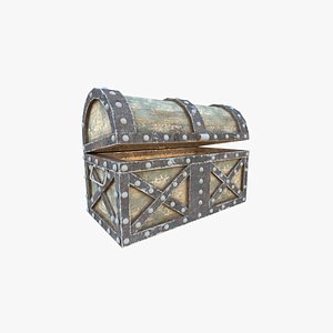 ready treasure chest 3D model