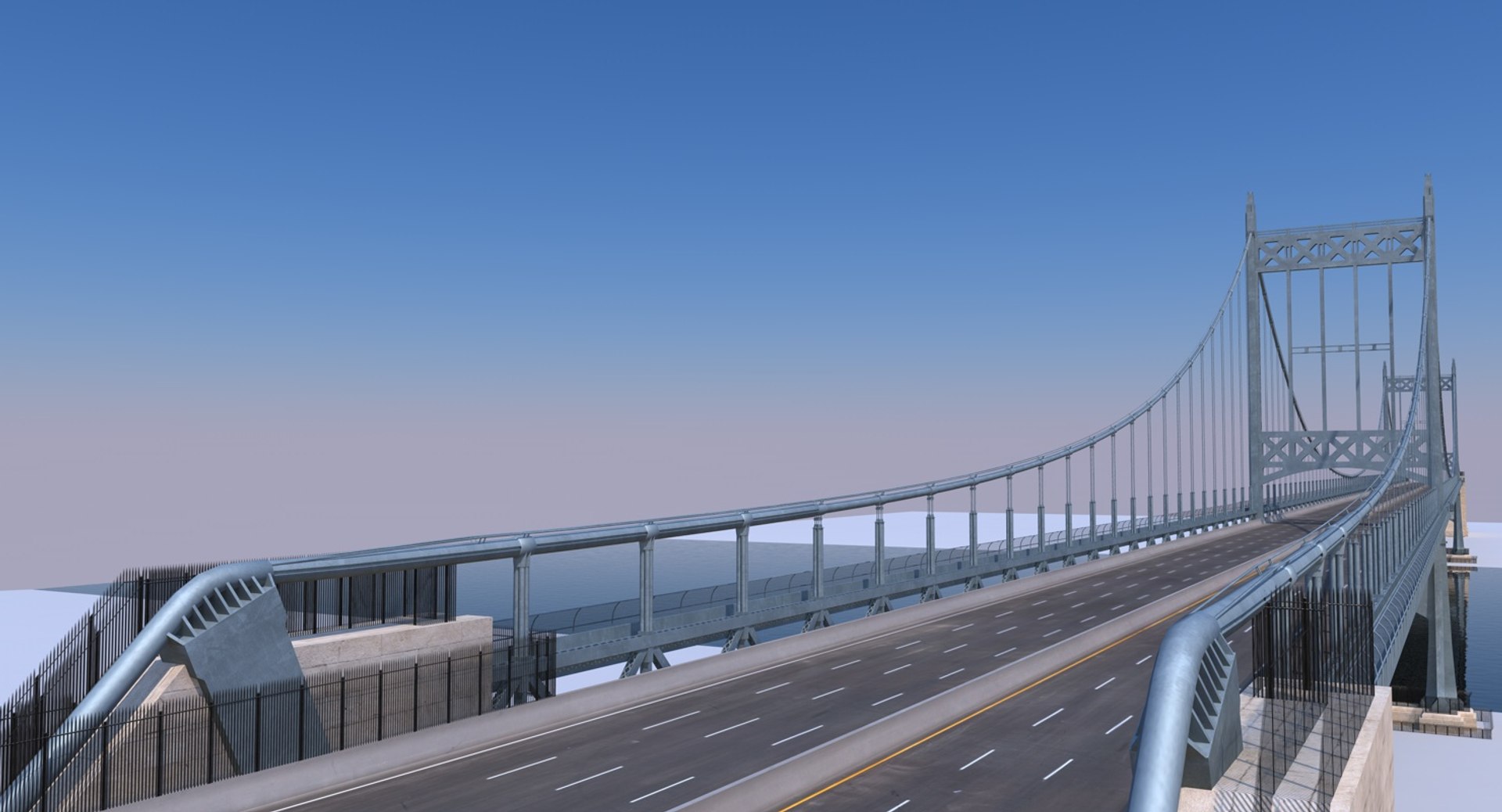 Triborough Bridge 3D TurboSquid 1426748