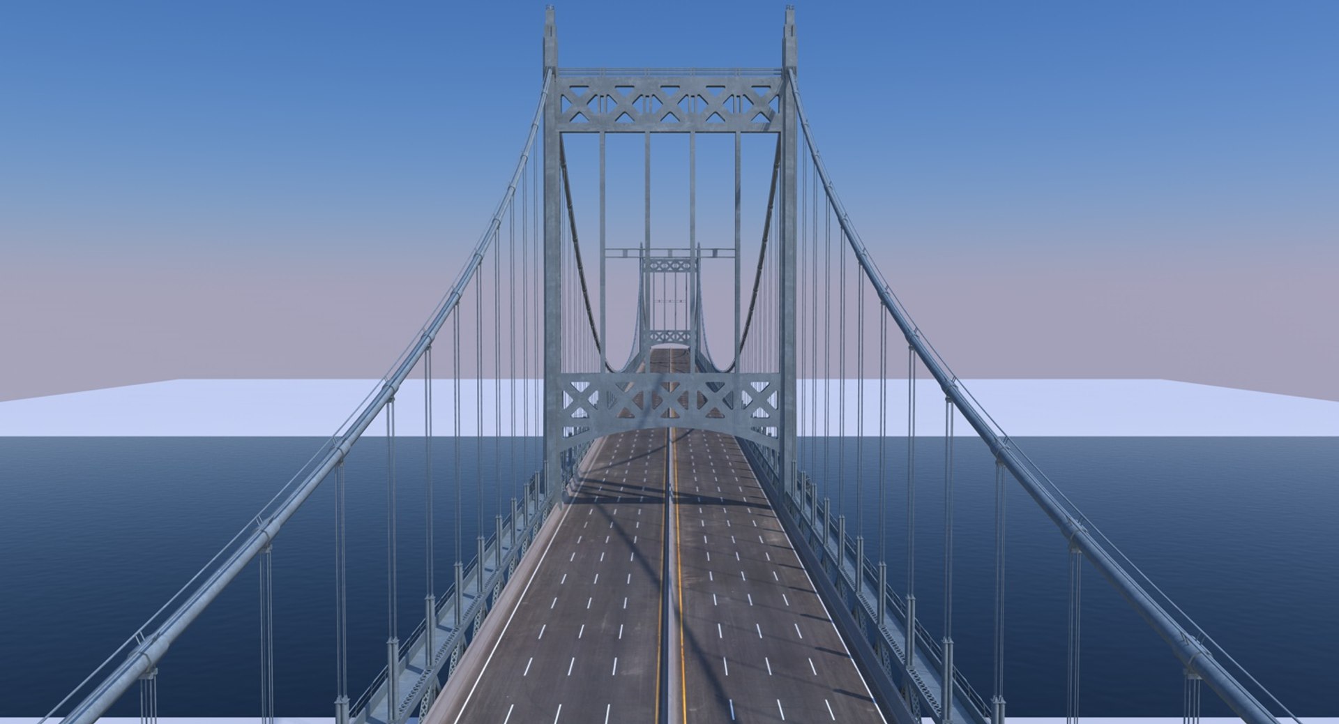 Triborough bridge 3D - TurboSquid 1426748