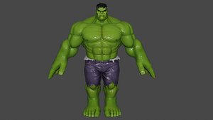 3D Hulk