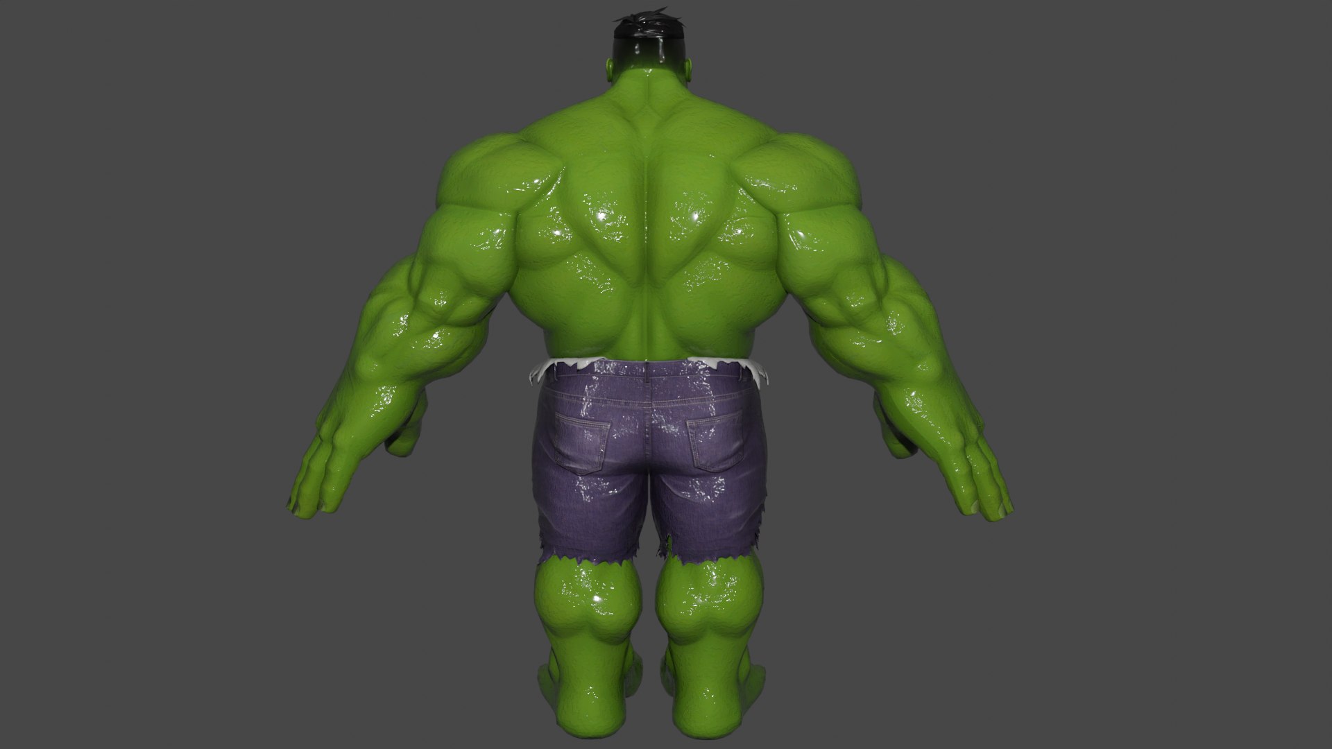 3D Hulk - TurboSquid 2277501