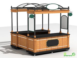 mobile outdoor hot dog cart kios