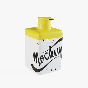 Ceramic Bottle Mockup