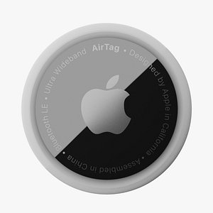 3D AirTag Apple 3d