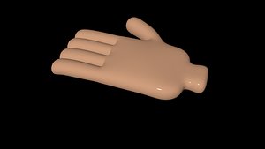 3D model Basic Hand