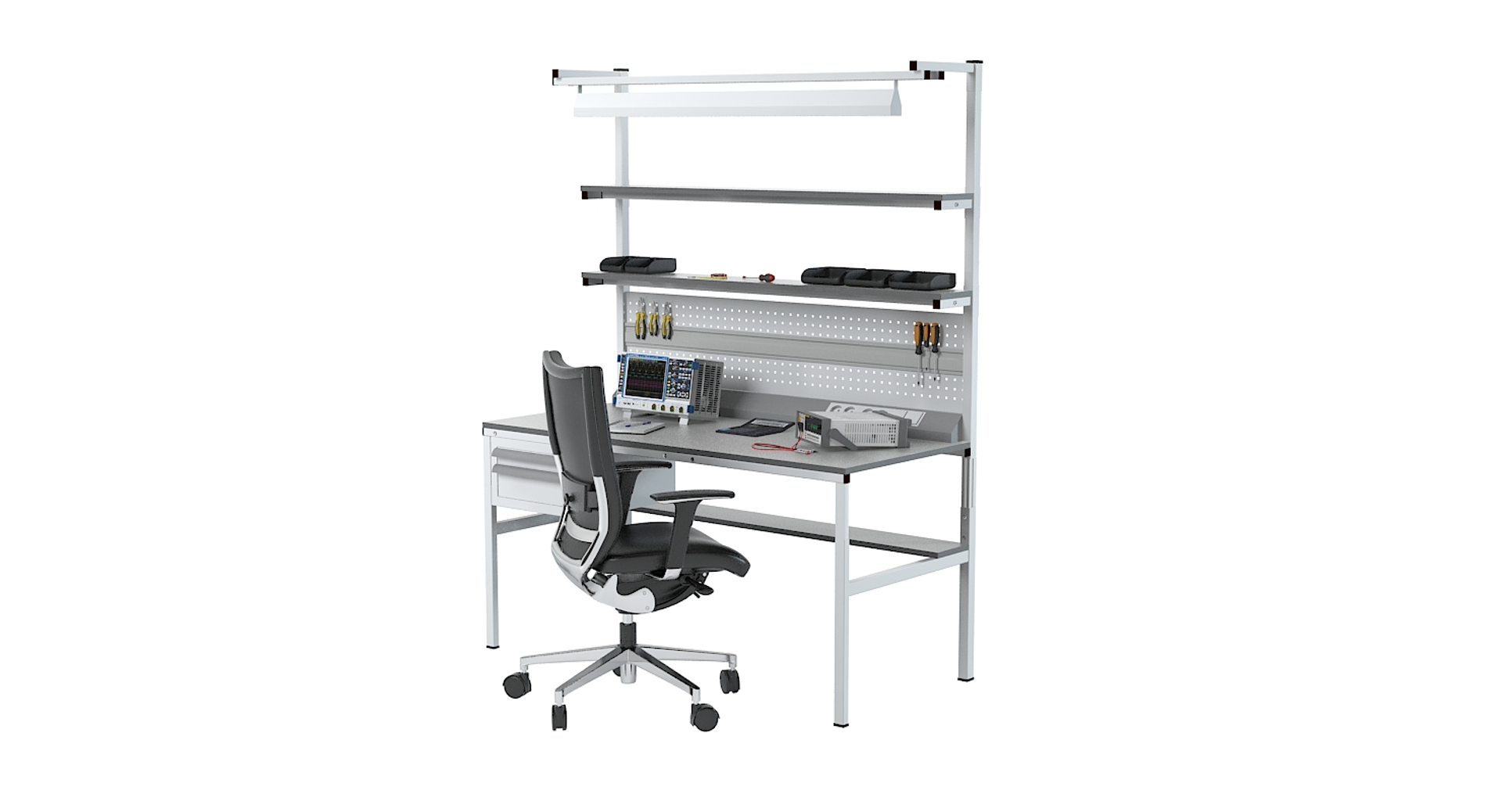 3d Model Electronics Workbench