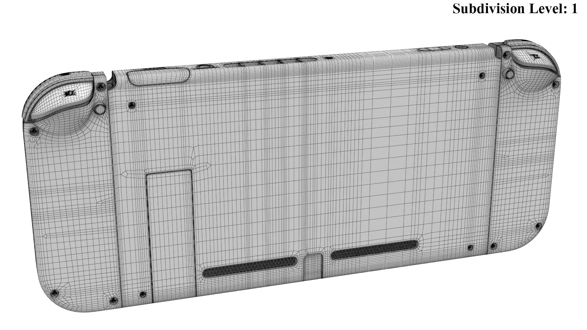 Detailed Nintendo Switch Red And Blue 3D Model - TurboSquid 2168049