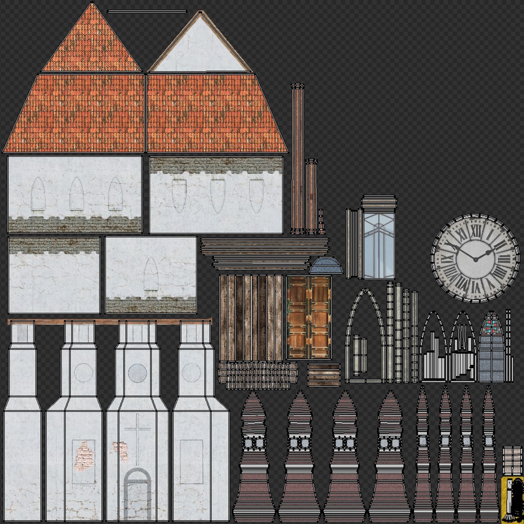 Church Model - TurboSquid 1207928