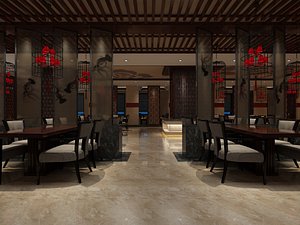 Restaurant 3 3D model