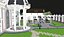 Роскошный особняк в неоклассическом стиле SketchUp 3D Модель skp