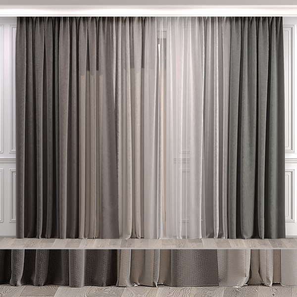 modelo 3d CORTINAS 536C - TurboSquid 2179601