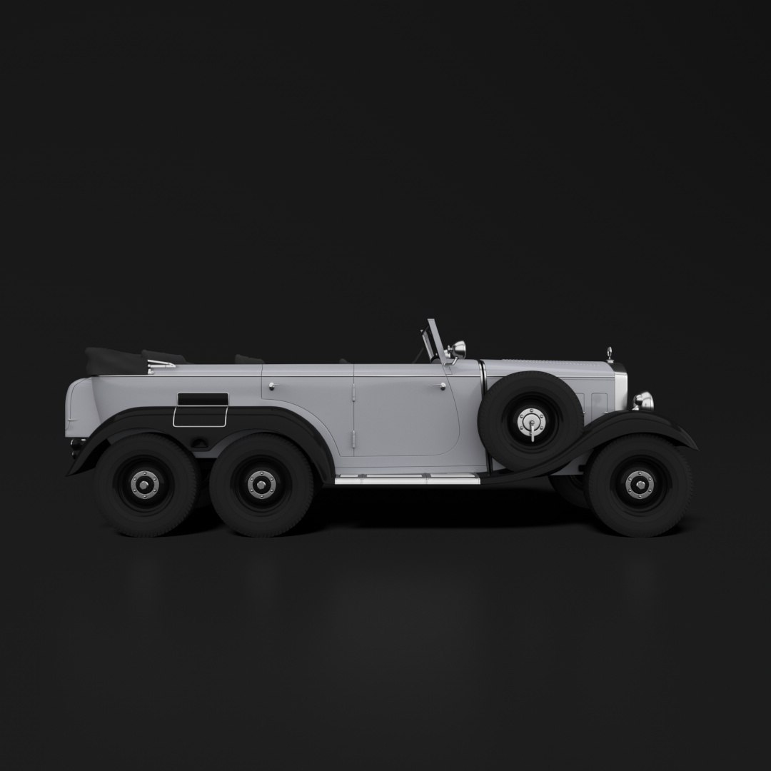 Mercedes-Benz W31 Mercedes-Benz G4 3D Model - TurboSquid 2362571