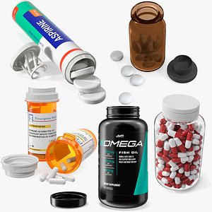 Pills in Bottles Collection