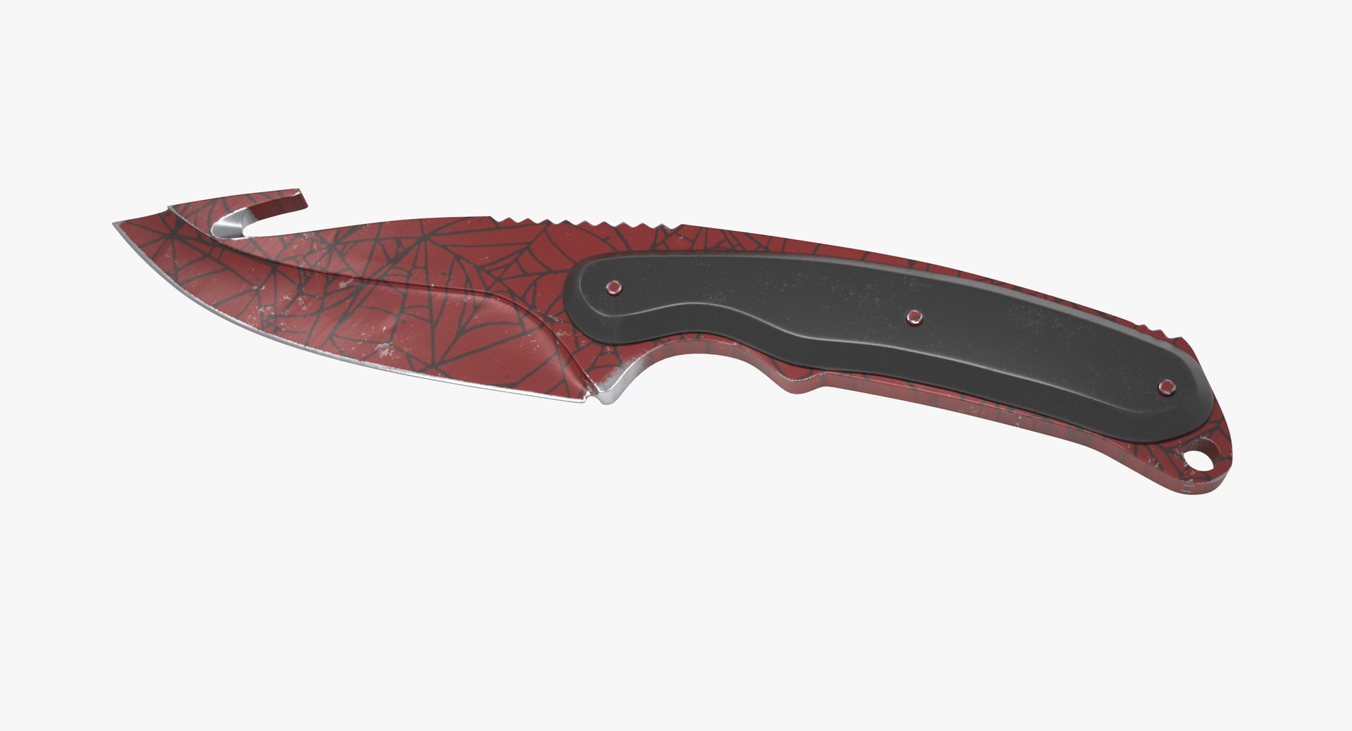 CSGO Karambit Fixed Blade Crimson Web