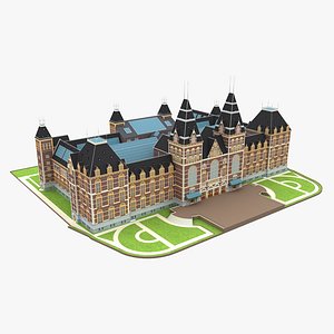 3D Rijksmuseum National Museum Netherlands