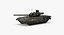 3d t-14 armata green 2 model