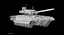 3d t-14 armata green 2 model