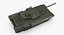 3d t-14 armata green 2 model