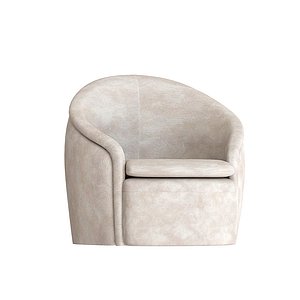 Oberon Swivel Chair 3D model