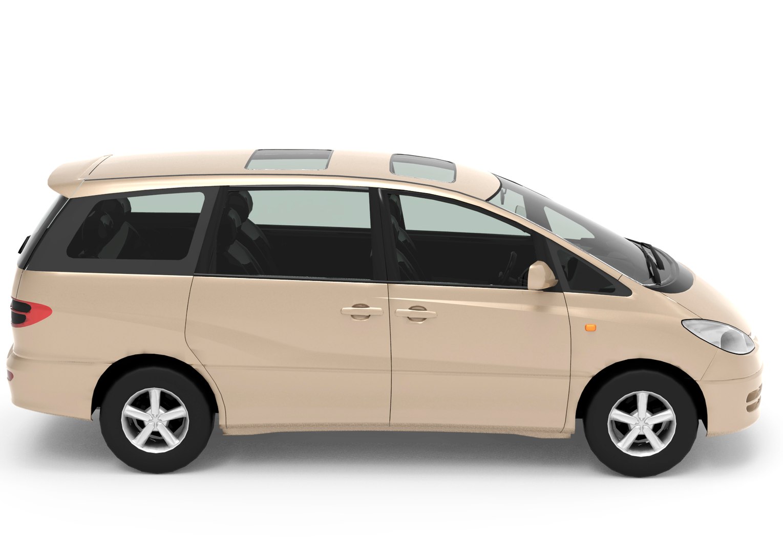 Toyota Estima 3D - TurboSquid 1317353