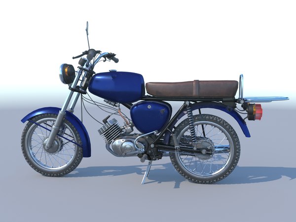 Enduro-Moped S50 3D-Modell - TurboSquid 1620779