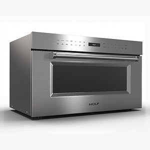 3D Wolf Microwave Oven MDD30PMSPH model