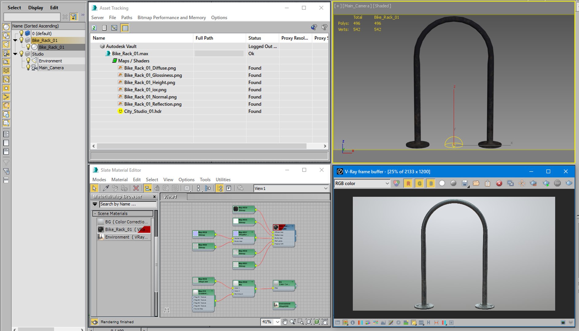 realistic bike rack pbr 3D model https://p.turbosquid.com/ts-thumb/Wa/PtK7WV/kvxuf7VX/workspace/png/1595498083/1920x1080/fit_q87/bab628b9363389ef9e5d4b0ca92e8311f98d7546/workspace.jpg