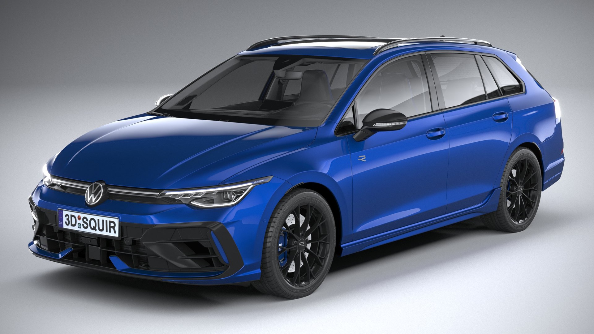 3D Model Volkswagen Golf R Variant 2025 - TurboSquid 2255247