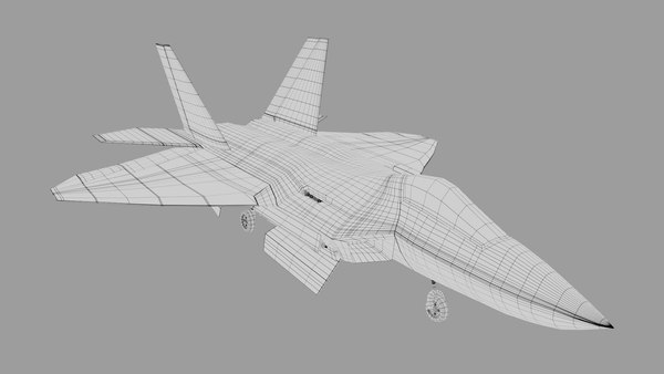 modelo 3d F 22 RAPTOR APAGADO - TurboSquid 2241126