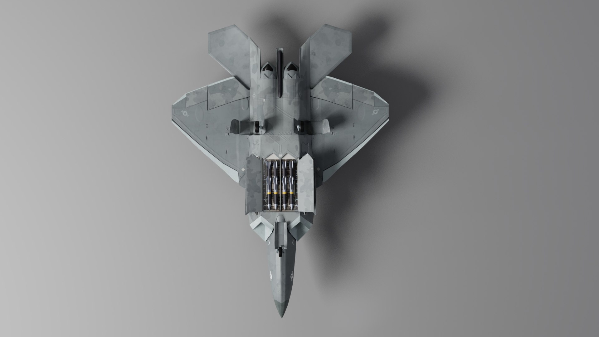 F 22 RAPTOR RIGGED 3D Model - TurboSquid 2241126