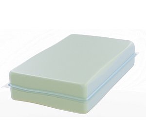 3D model Realistic Cheese Block