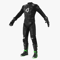 NEARX Suit Protective Riding Gear Black