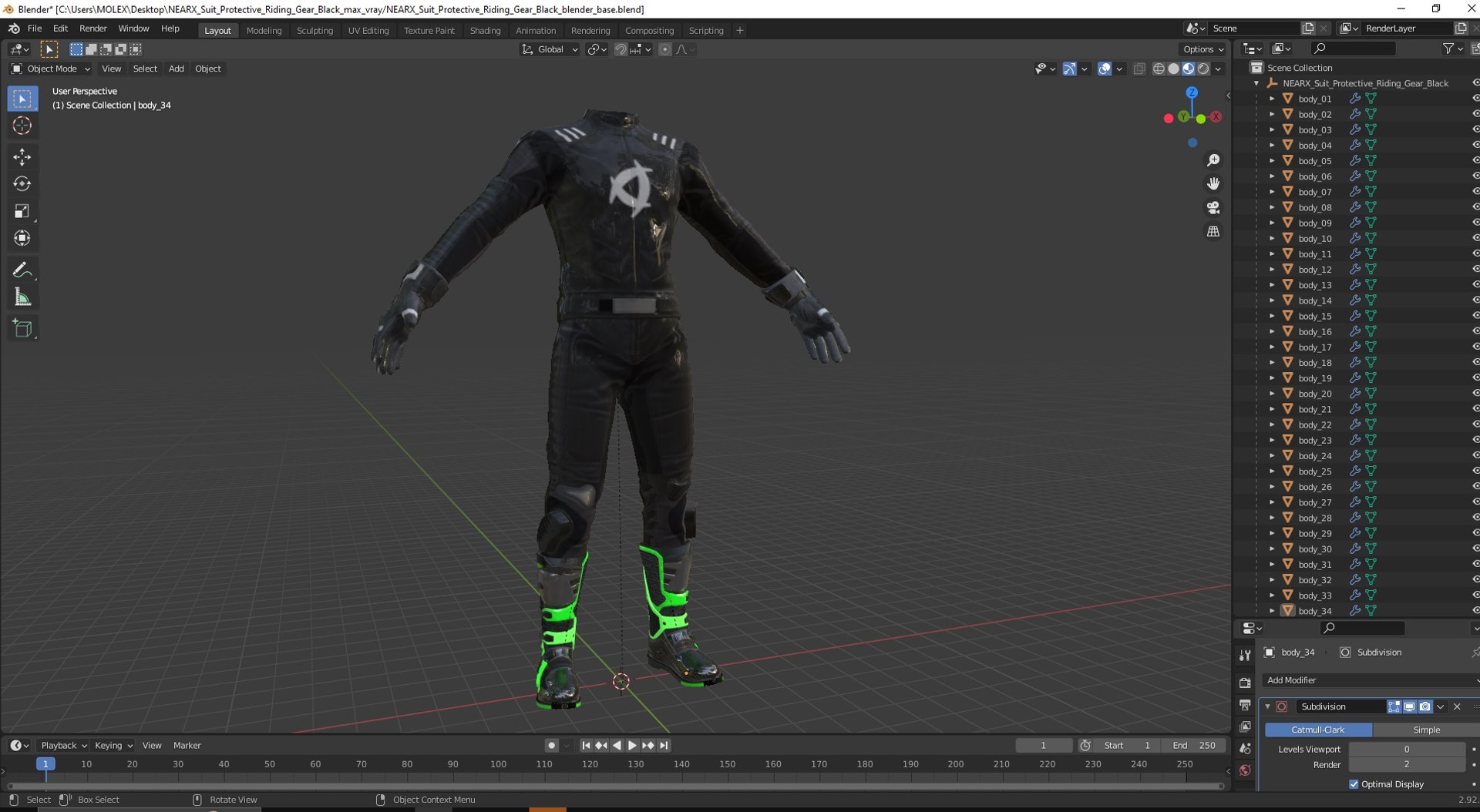 NEARX Suit Protective Riding Gear Black 3D https://p.turbosquid.com/ts-thumb/Wa/TAJDZd/75/nearxsuitprotectiveridinggearblackc4dmodel034/jpg/1717174783/1920x1080/fit_q87/760c750bcf516d80008defe618ea04791604864d/nearxsuitprotectiveridinggearblackc4dmodel034.jpg