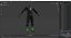 NEARX Suit Protective Riding Gear Black