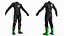 NEARX Suit Protective Riding Gear Black
