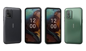 Nokia XR30 Black And Green 3D