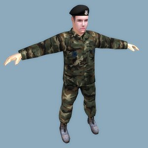 3d police character games