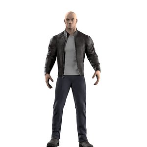 3d model realistic human